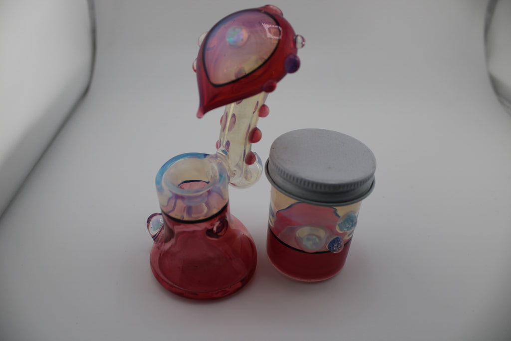 Sugar Shack matching Jar and Pipe