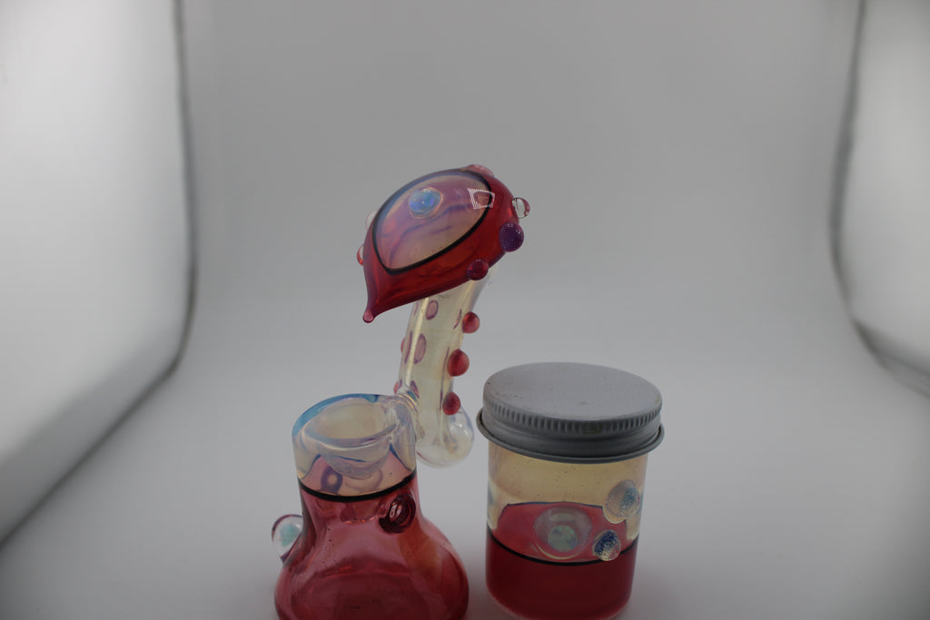 Sugar Shack matching Jar and Pipe