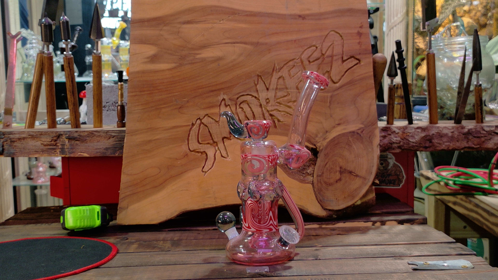 Gold Fumed/Linework Dewar Dumper