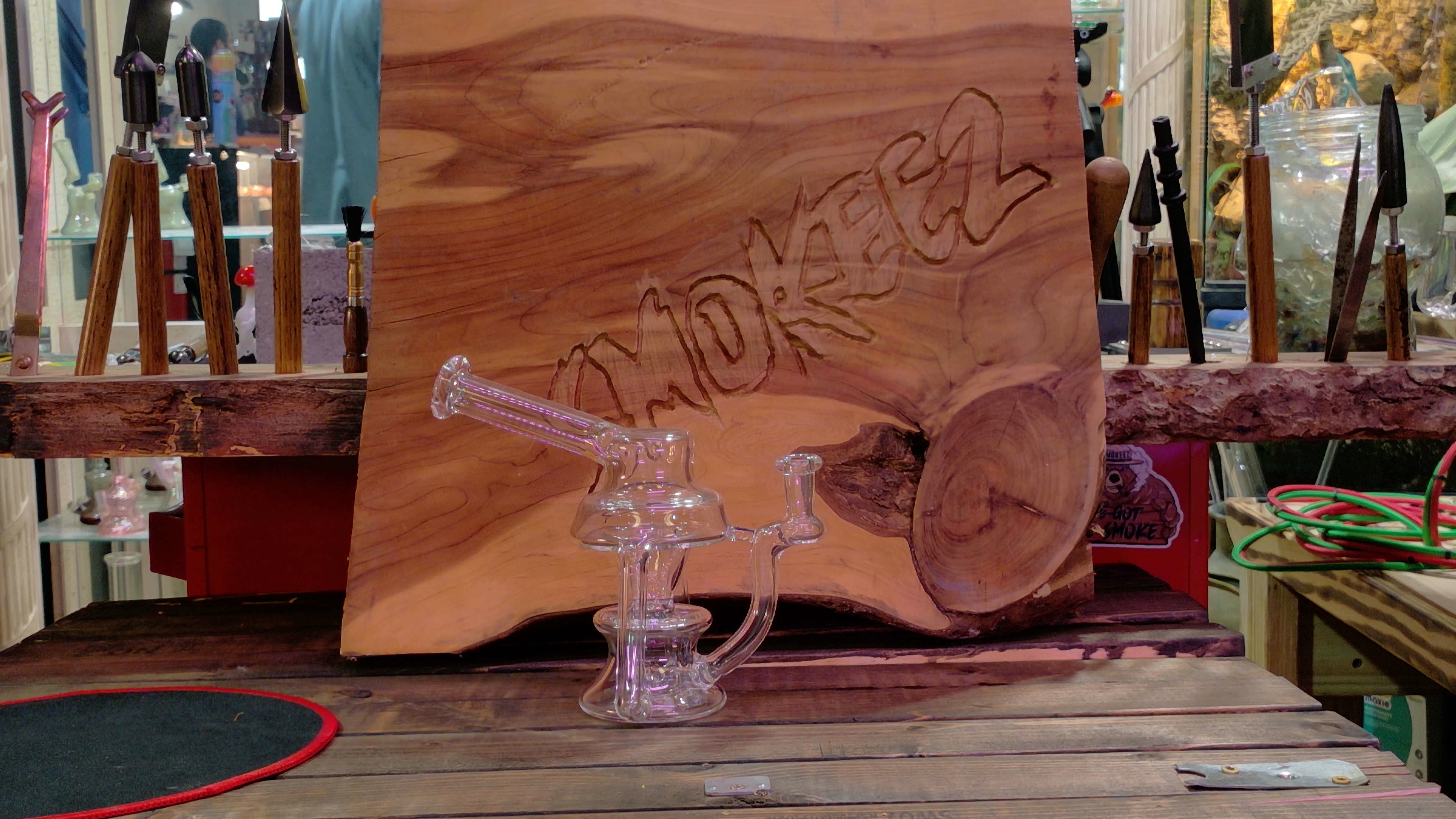 SquidsGlass squatter recycler