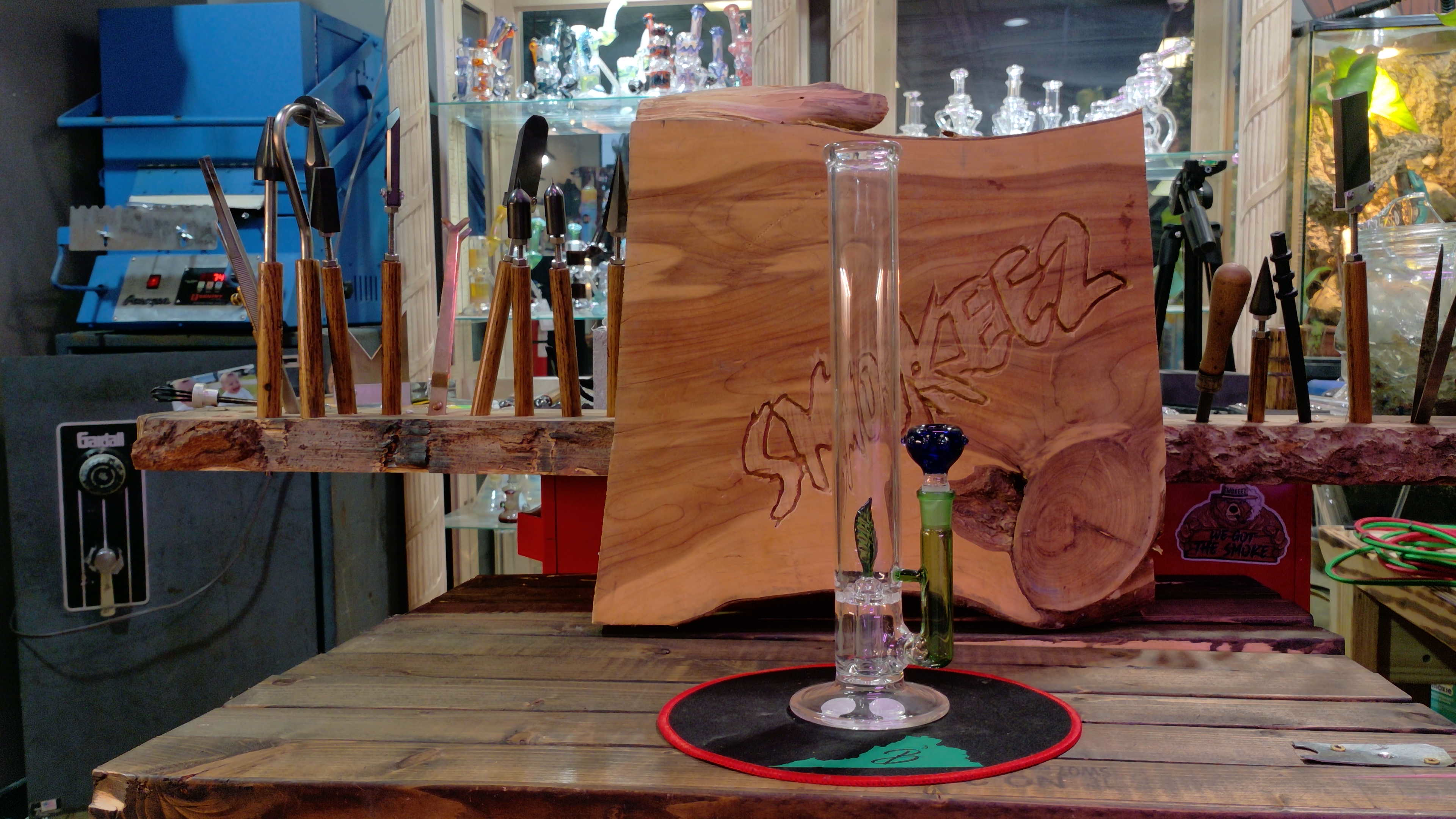 Green Accented WhiteFire Ratchet Tube