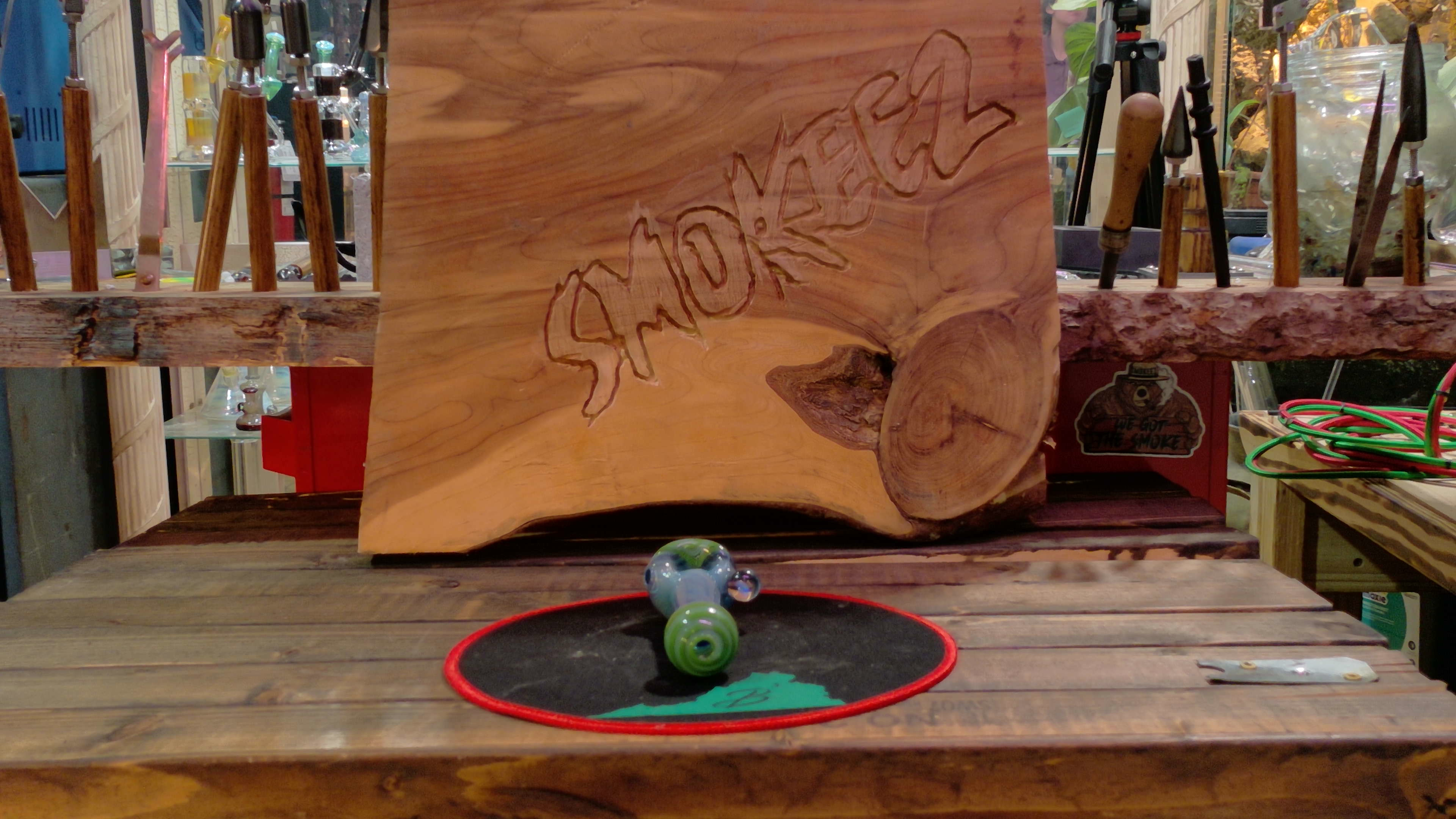 Fume and Linework Handpipe